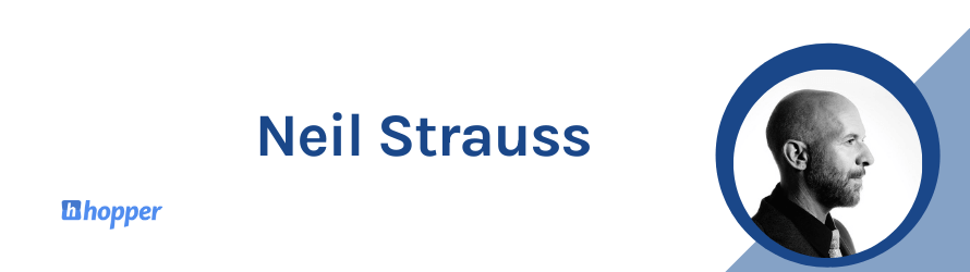 Best Seller Neil Strauss is an award-winning journalist who authored several dating and relationships.