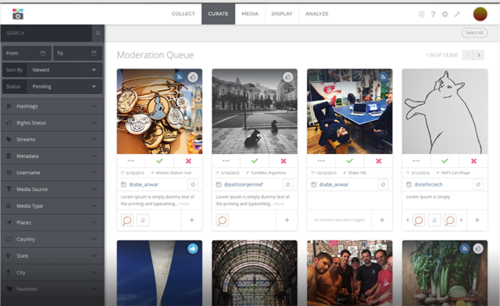 instagram marketing tools - olapic