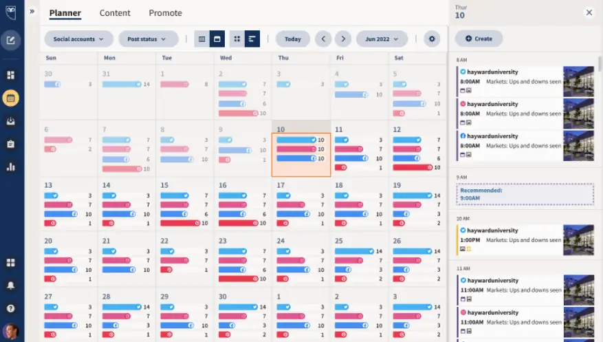 Hootsuite Interface